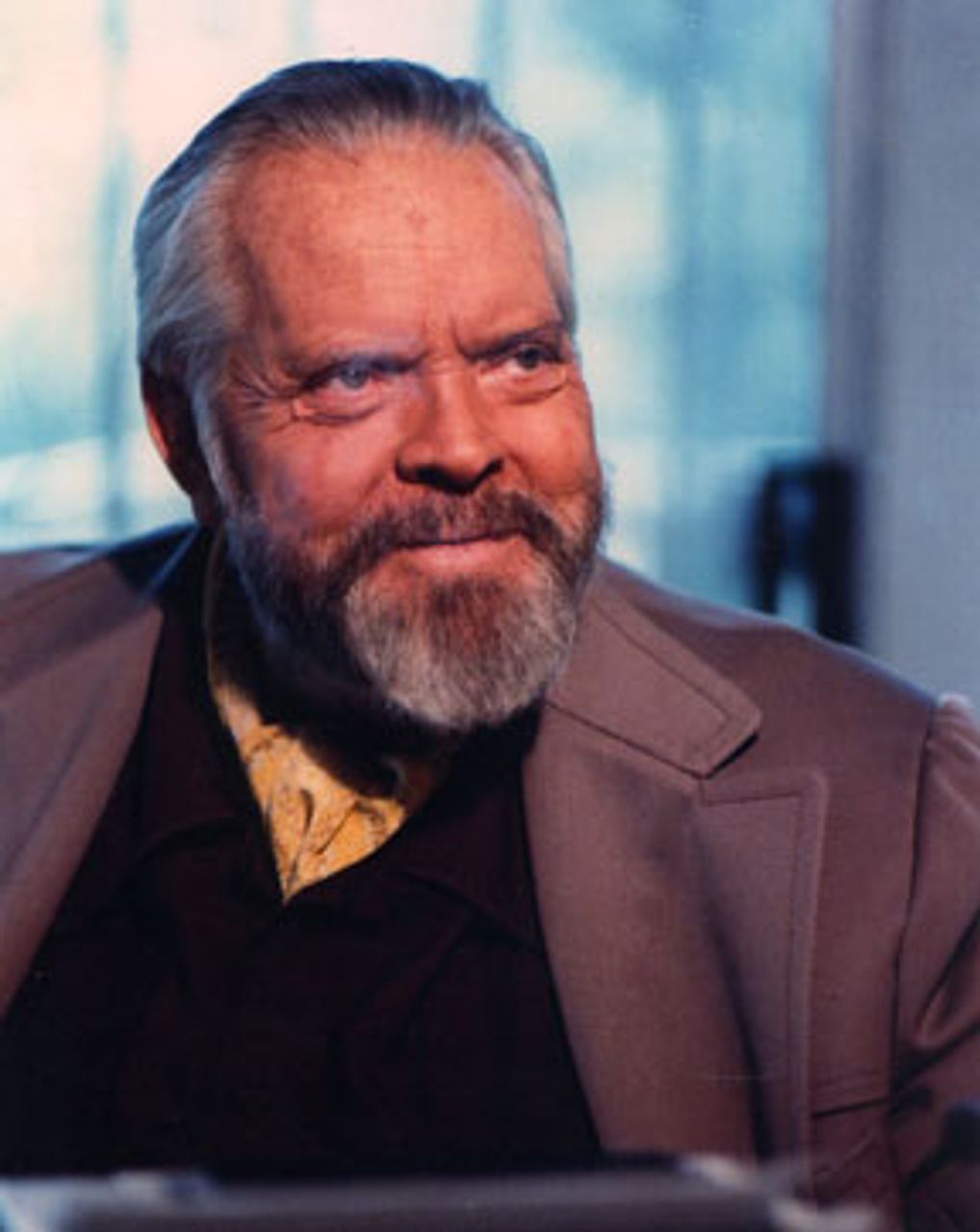 Orson Welles in the 1980s (photo: Gary Graver)